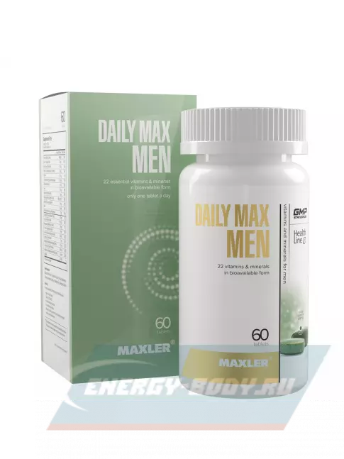  MAXLER Daily Max Men 60 таблеток