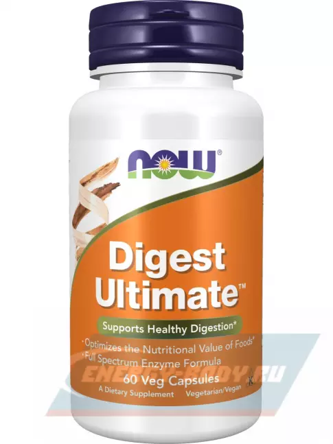  NOW FOODS Digest Ultimate 60 веган капсул