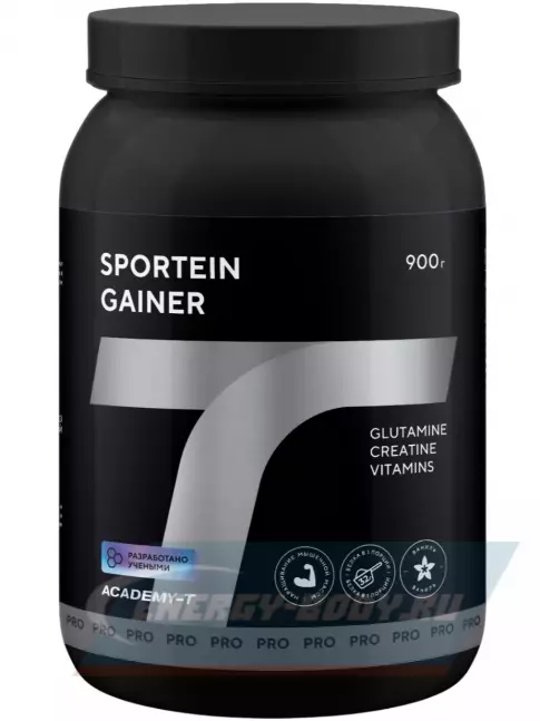 Гейнер Академия-Т SPORTEIN® GAINER 900 г, Ваниль Гейнер Академия-Т SPORTEIN® GAINER 900 г, Ваниль