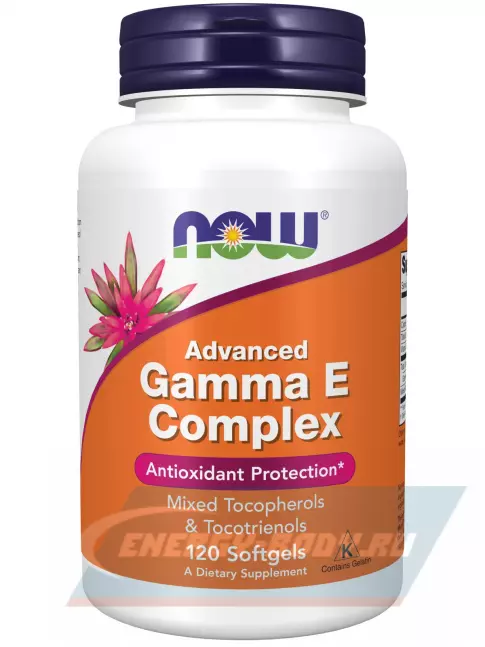  NOW FOODS Advanced Gamma E 120 гелевые капсулы