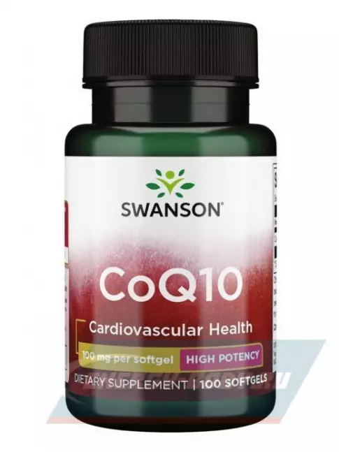  Swanson Coq10 - High Potency 100 mg 100 капсул