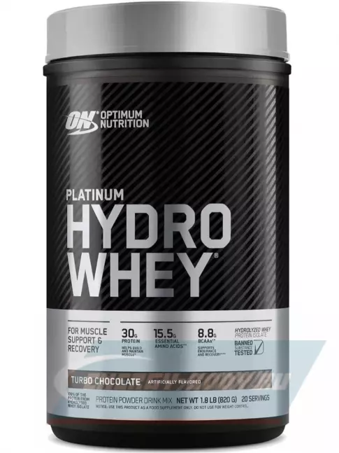  Optimum Nutrition Platinum Hydro Whey 794 г, Турбо шоколад