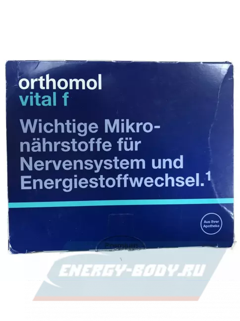 Orthomol Orthomol Vital f liquid (жидкость+капсулы) курс 30 дней Orthomol Orthomol Vital f liquid (жидкость+капсулы) курс 30 дней
