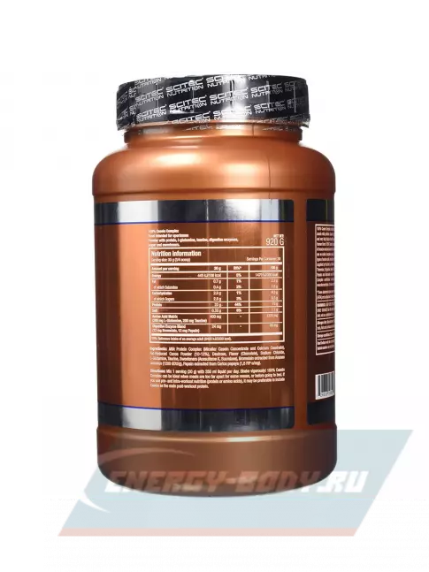  Scitec Nutrition 100% Casein Complex 920 г, Белый шоколад маракуя