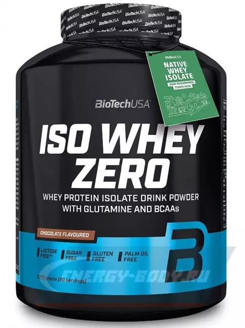 BioTechUSA Iso Whey Zero 2270 г, Шоколад BioTechUSA Iso Whey Zero 2270 г, Шоколад