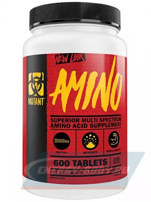 Аминокислотны Mutant Amino 600 таблеток