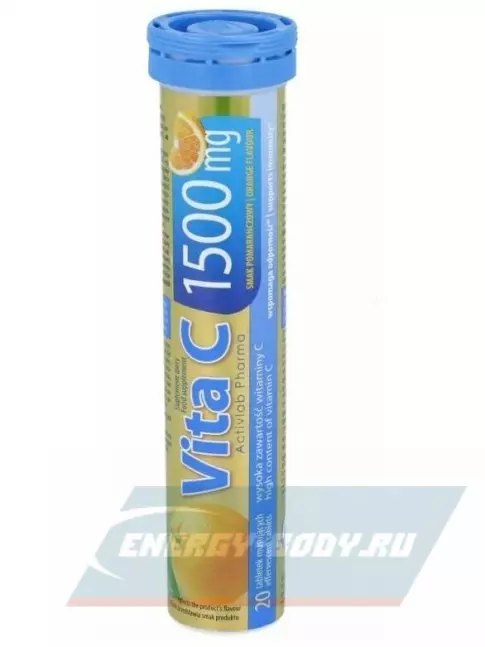  ActivLab Vita C 1500 mg 20 шипучих таблеток