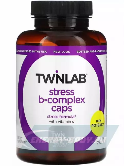  Twinlab Stress B-Complex 100 капсул