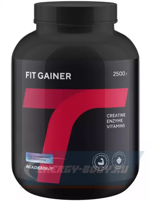 Гейнер Академия-Т Fit Gainer 2500 г, Клубника