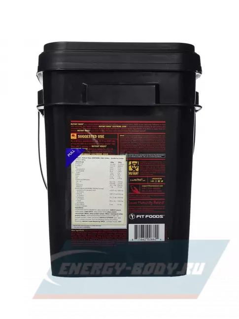 Гейнер Mutant Mass xXxtreme 2500 10000 г, Ванильное мороженое