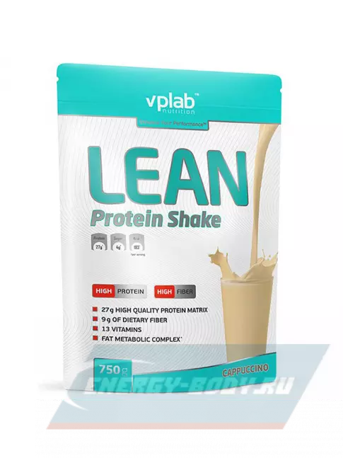  VP Laboratory LEAN PROTEIN SHAKE 750 г, Капучино