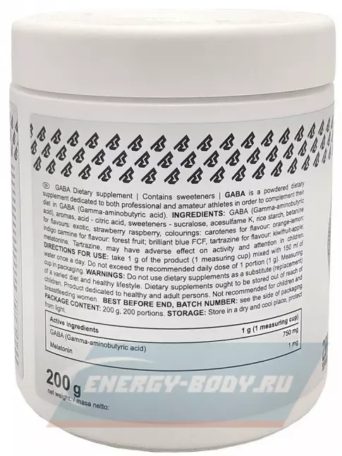  Real Pharm GABA Powder 200 г, Натуральный