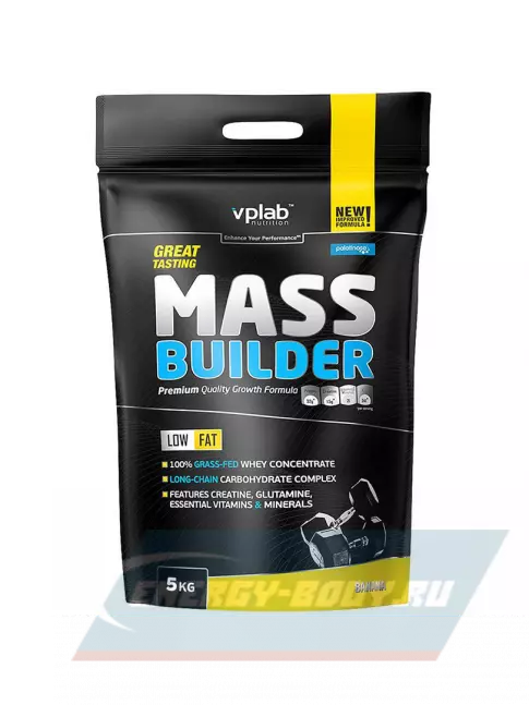 Гейнер VP Laboratory MASS BUILDER 5000 г, Банан