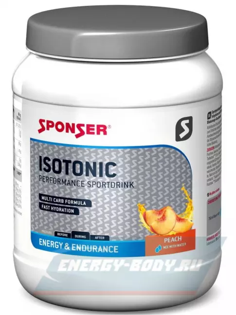  SPONSER ISOTONIC 1000 г, Персик