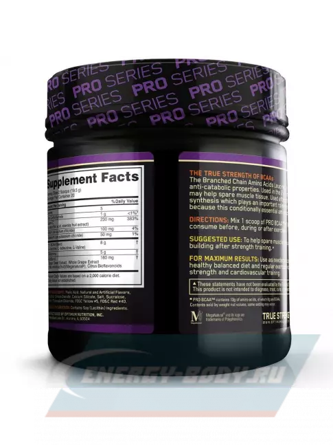 ВСАА Optimum Nutrition PRO BCAA 2:1:1 390 г, Персик - Манго