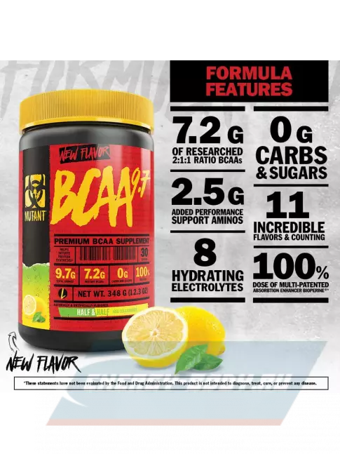 ВСАА Mutant Mutant BCAA 9.7 2:1:1 