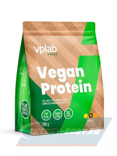  VP Laboratory Vegan Protein 500 г, Ваниль