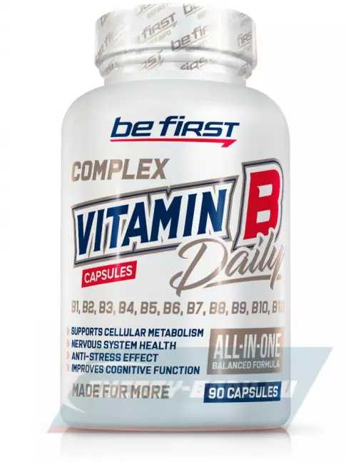  Be First VITAMIN B-COMPLEX DAILY 90 капсул