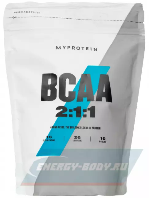 ВСАА Myprotein BCAA 2:1:1 Essential 500 г, Натуральный
