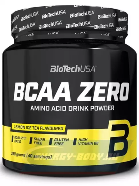 ВСАА BioTechUSA BCAA Zero 2:1:1 360 г, Лимонный холодный чай ВСАА BioTechUSA BCAA Zero 2:1:1 360 г, Лимонный холодный чай