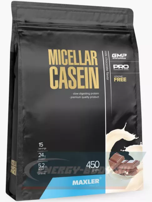  MAXLER Micellar Casein 450 г, Молочный шоколад
