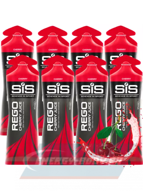 Предтерник SCIENCE IN SPORT (SiS) Rego Cherry Juice 8 x 30 мл, Вишня