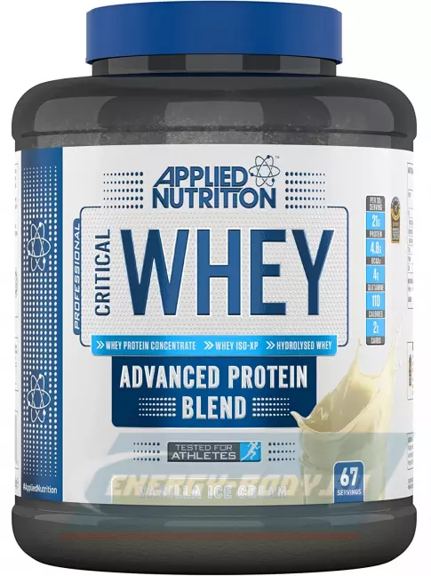 APPLIED NUTRITION CRITICAL Whey 2000 г, Ванильное мороженое