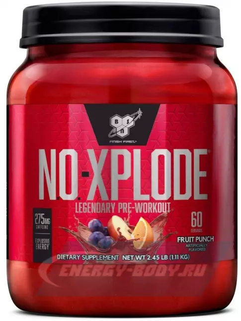 Предтерник BSN NO-XPLODE 3.0 New 1110 г, Фруктовый пунш