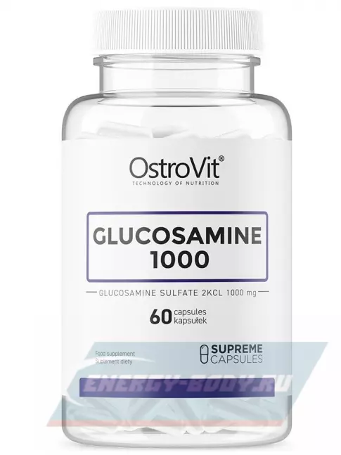 Суставы, связки OstroVit Glucosamine 1000 mg 60 капсул