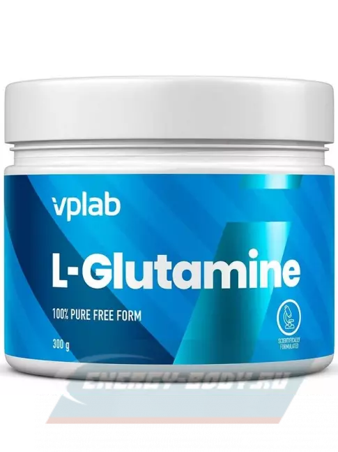 Глютамин VP Laboratory L-GLUTAMINE 300 гр, Нейтральный
