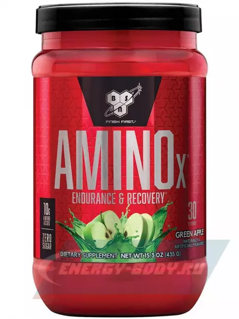 ВСАА BSN Amino-X 2:1:1 435 г, Зеленое яблоко