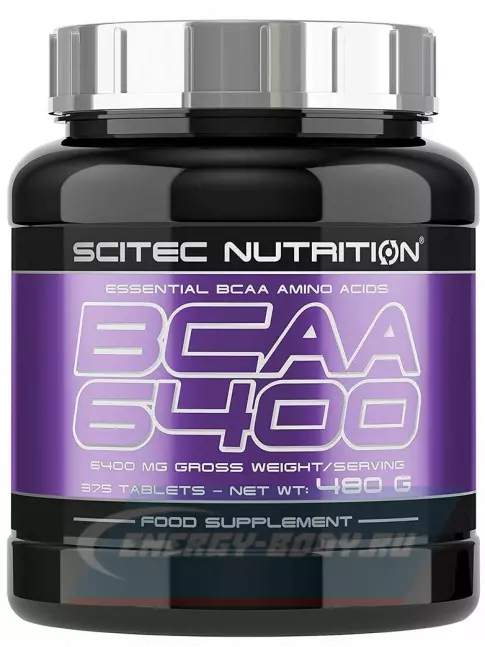 ВСАА Scitec Nutrition BCAA 6400 2:1:1 375 таблеток