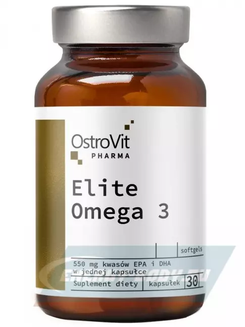Omega 3 OstroVit Elite Omega-3 30  гелевых капсул