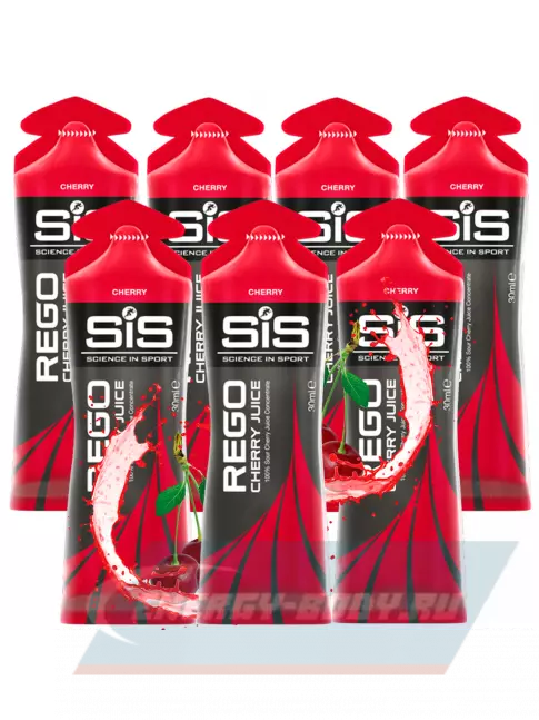 Предтерник SCIENCE IN SPORT (SiS) Rego Cherry Juice 7 x 30 мл, Вишня