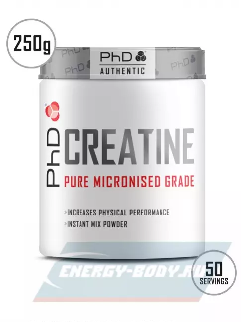  PhD Nutrition Креатин 250 г