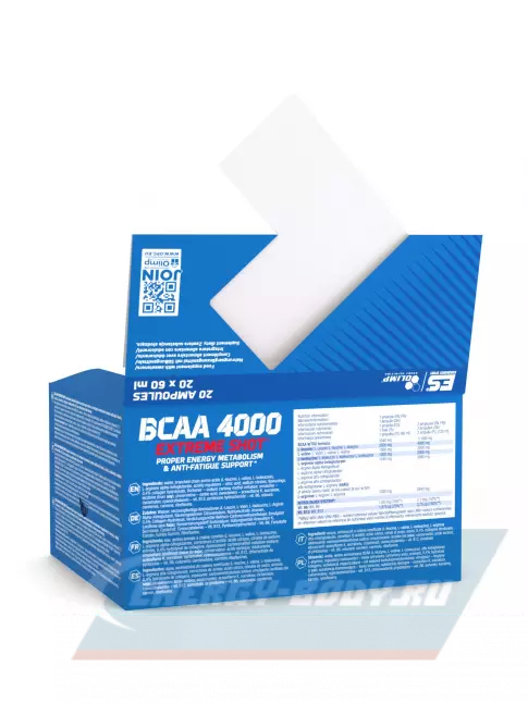 ВСАА OLIMP BCAA 4000 Extreme Shot 2:1:1 20х60 мл