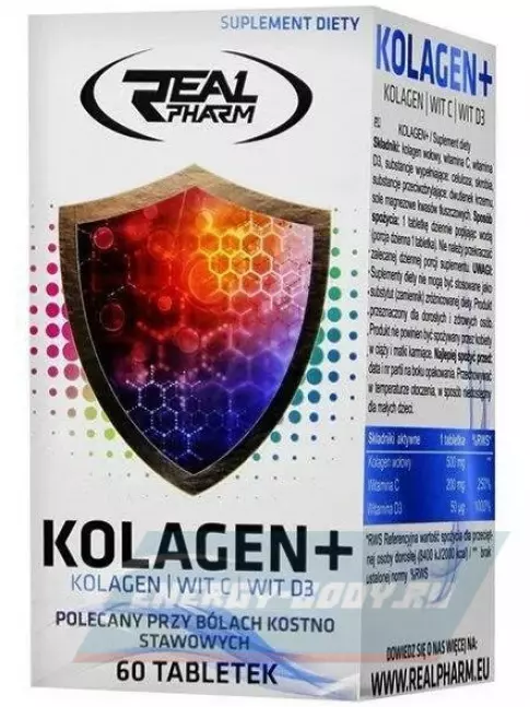 COLLAGEN Real Pharm Kolagen + 60 таблеток