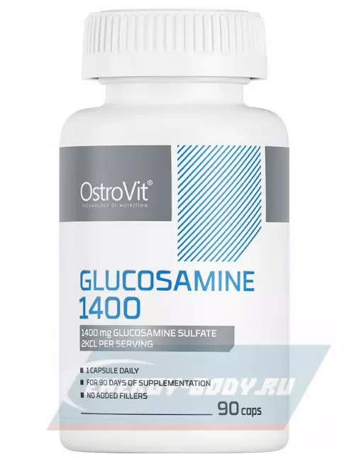 Суставы, связки OstroVit Glucosamine 1400 mg 90 капсул