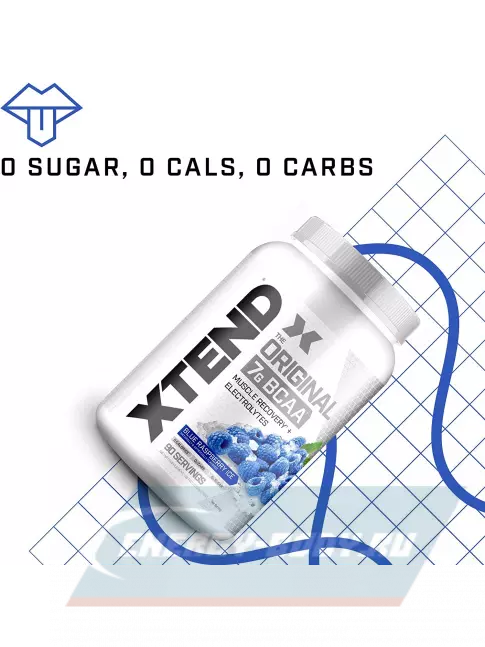 ВСАА Xtend Xtend Original 2:1:1 1194 г, Ледяная голубая малина