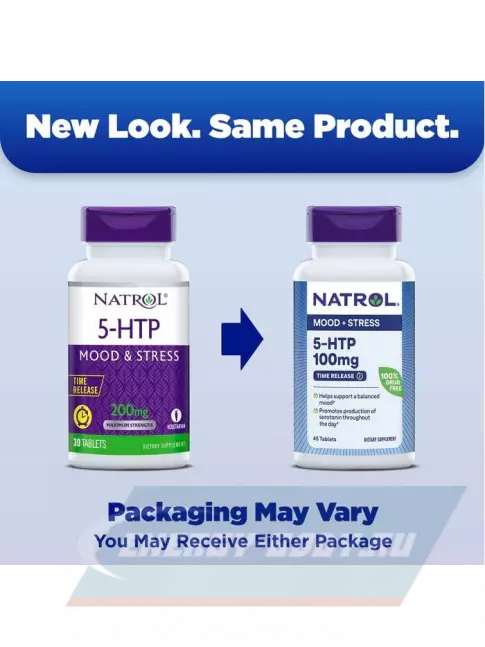  Natrol 5-HTP 200 mg 30 таблеток