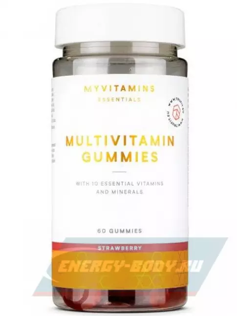  Myprotein Multivitamin Gummies 60 жевательных
