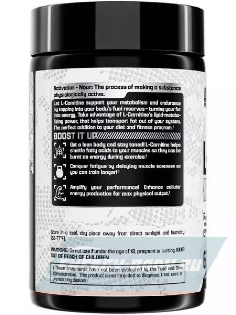 L-Карнитин NUTREX Lipo-6 Carnitine 1488.1 mg (US) 60 капсул