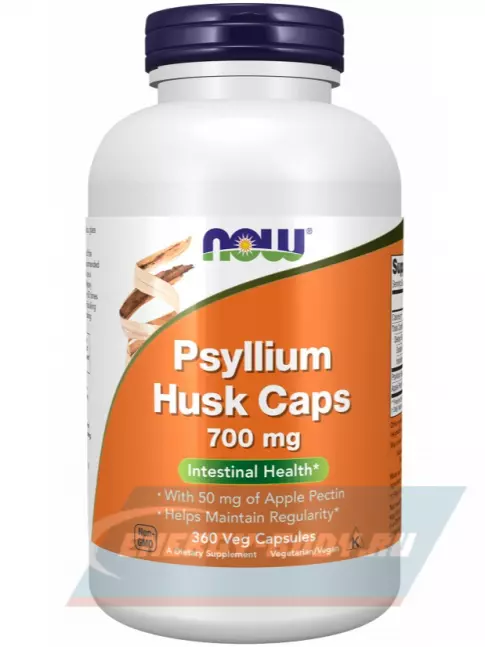  NOW FOODS Psyllium Husk 700 mg 360 веган капсул
