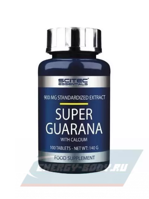 Энергетик Scitec Nutrition Super Guarana 100 таблеток