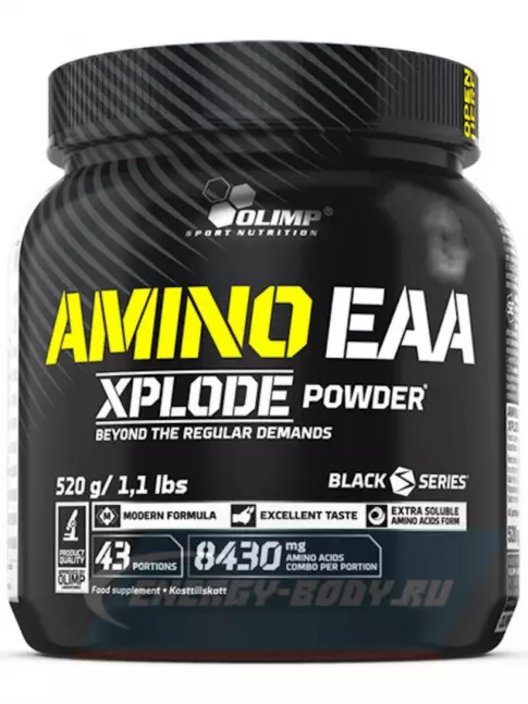 Аминокислотны OLIMP AMINO EAA XPLODE POWDER 520 г, Фруктовый пунш