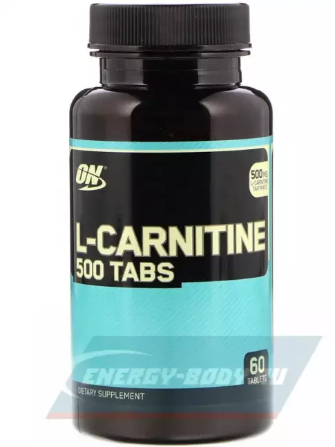 L-Карнитин Optimum Nutrition L-Carnitine 500 mg 60