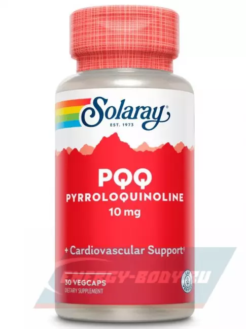  Solaray PQQ 10 mg 30 веган капсул