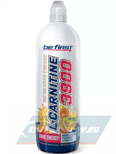 L-Карнитин Be First L-Carnitine 3900 mg 1000 мл, Апельсин