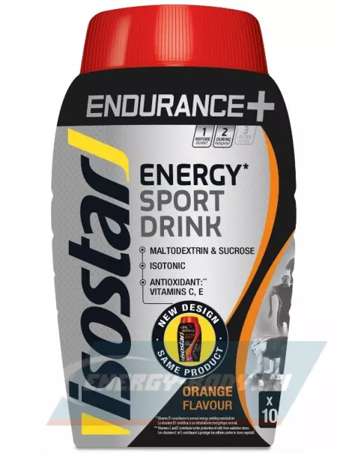  ISOSTAR Energy Sport Drink (Endurance+) 790 г, Апельсин