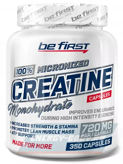  Be First Creatine Monohydrate Capsules (креатин моногидрат) 350 капсул